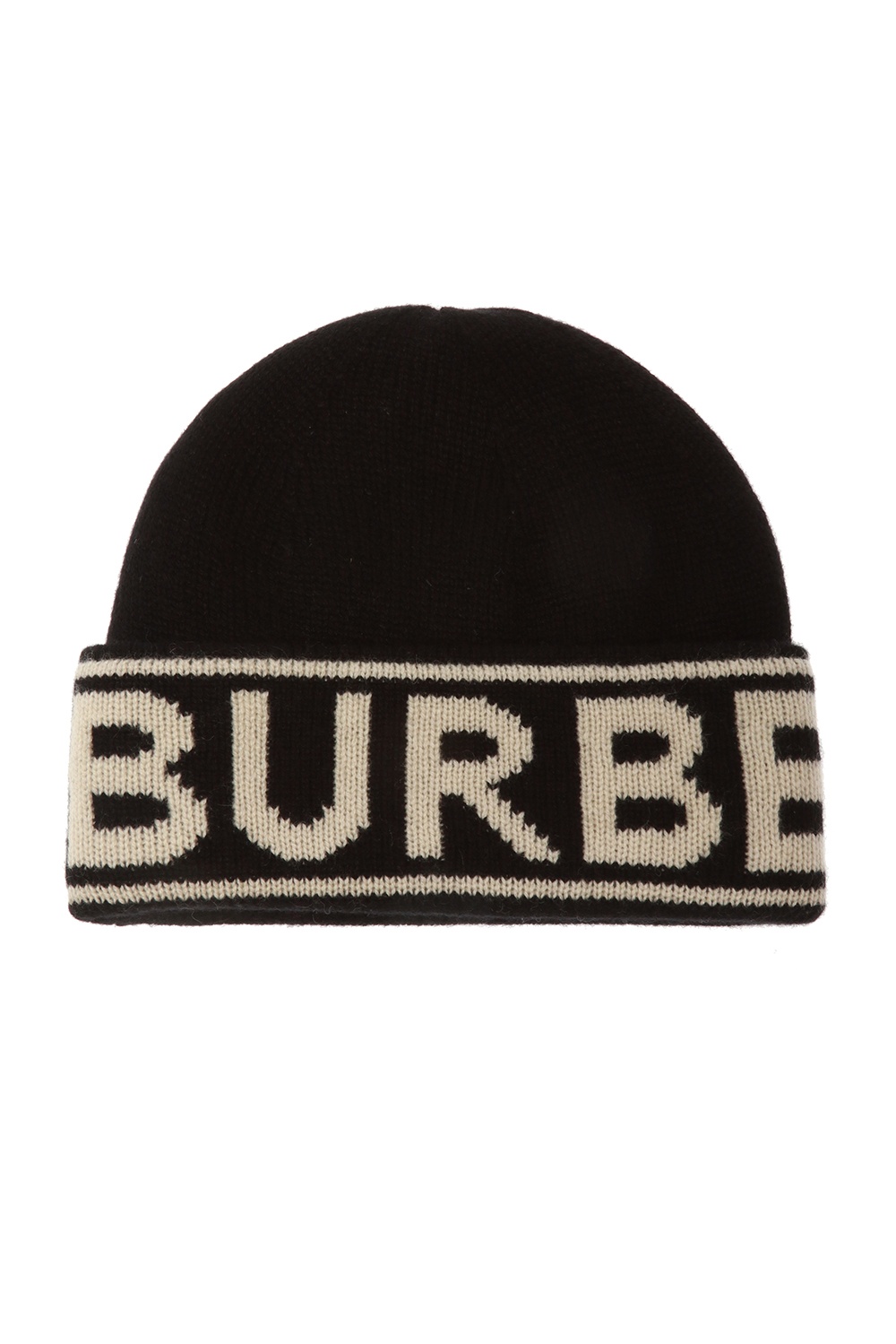 Burberry Cashmere hat with logo